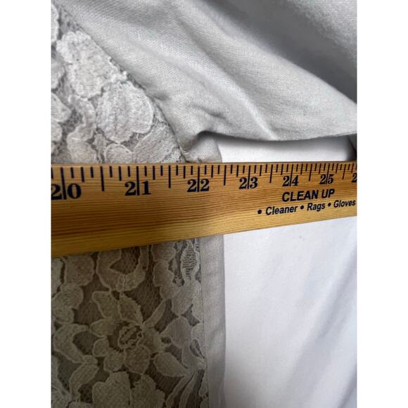 Coldwater Creek Women’s XL Gray Linen Blend 3/4 Sleeve Pullover Tunic Top Casual - Picture 5 of 7